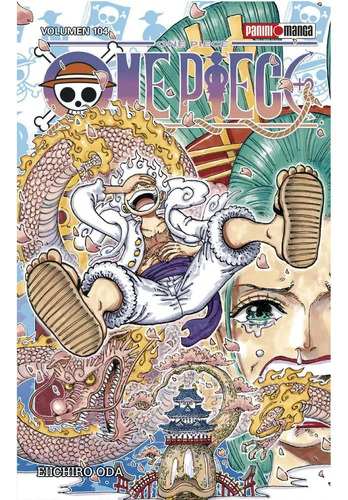 Panini Manga One Piece N,104 Pasta Blanda Eichiro Oda