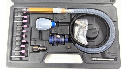 Minitorno Neumático En Kit Rectificadora Piedra 1/8 Hoteche