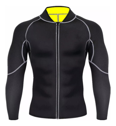 Ropa De Sauna De Neopreno Para Bajar De Peso Para Hombres, J