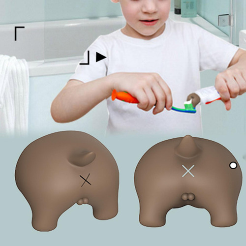 Tapa De Pasta De Dientes Para Excrementos, Pasta De Marrón