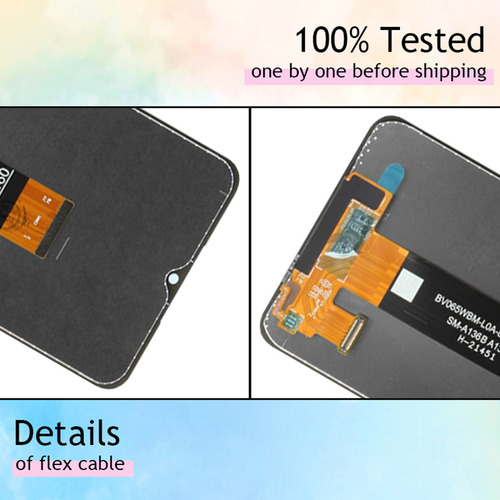 Zhongli Pantalla Lcd Para Samsung A13 5g A136u A136b A136w Sm-a136 A136a Sm-a136u Sm-a136u1 Sm-a136w