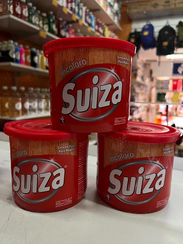 Cera En Pasta Suiza Incolora 338g