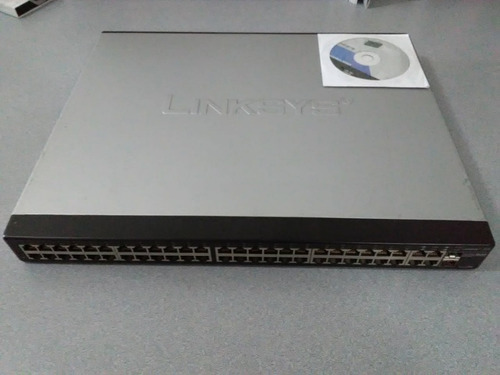 Linksyscisco Slm248g4s 48-port 10/100 + 4-port Gigabit Smart (Usado)