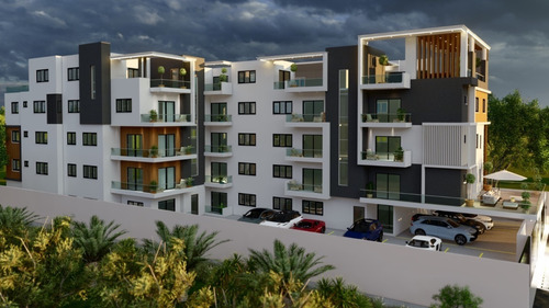 Proyecto De Apartamentos: 1, 2 Y 3  Habitaciones En La Av. E