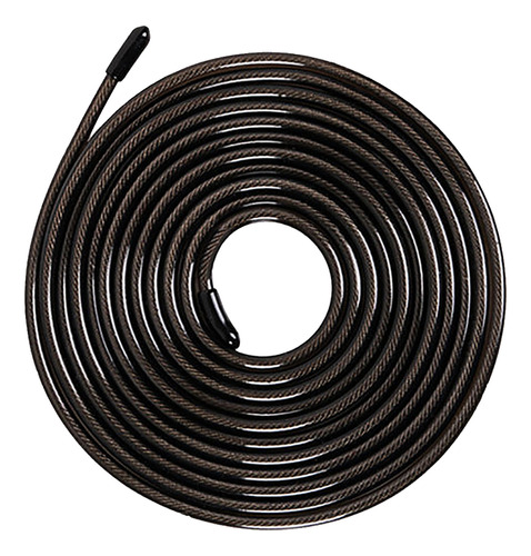 Cable De Repuesto Jump Rope, Cable De Acero Negro De 9,8 Pie