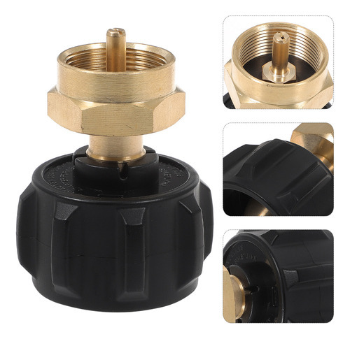 Adaptador De Propano Metálico Adaptador Qcc1 A Gas