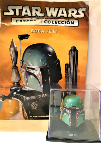 Boba Fett Star Wars Cascos De Coleccion  - Con Accesorio