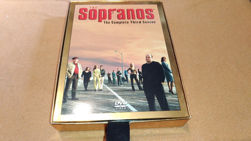 4845 Box Dvd Série The Sopranos Terceira Temporada Inglês