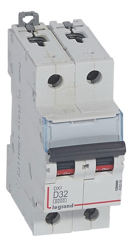 Interruptor Automatico 2p 20a D 10 Ka Bipolar 408032 Legrand