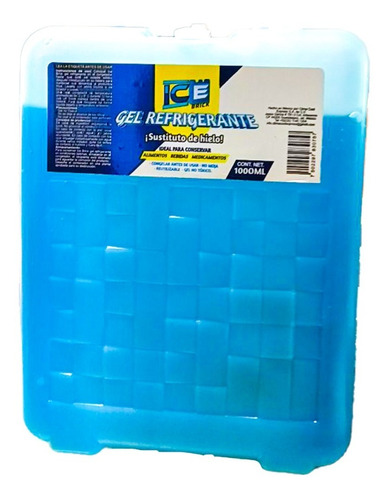 Gel Refrigerante Ice Brick 1000 Ml Sustituto De Hielo