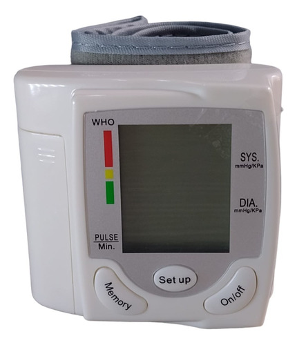 Tensiometro Digital Lcd Muñeca Monitor Led Presión Arterial