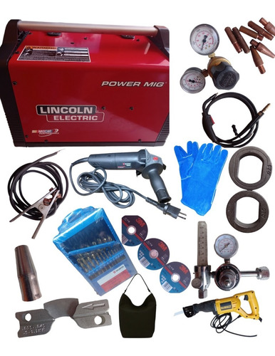 Maquina Para Soldar Lincoln Weldpak 140 Mig Kit Especial
