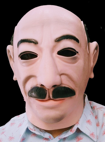 Máscara Latex Político Presidente Carlos Salinas Pelon