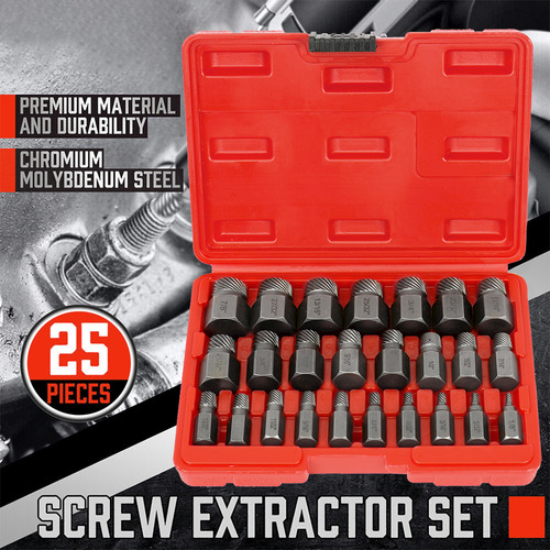 Juego De Extractores De Pernos 25 Piezas