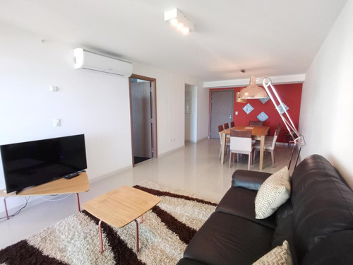 Apto ,vista Al Mar, 3 Dormitorios, Parrillero, Amenities, Playa Brava