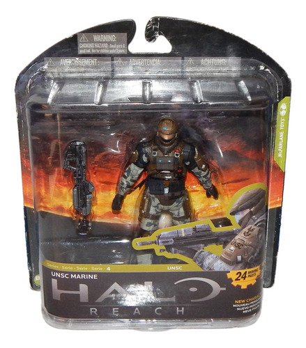 Halo Reach Unsc Marine Mcfarlane Toys (Reacondicionado)