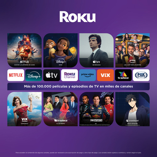 Roku Express Mod 3960x Negro Dispositivo De Streaming Hd