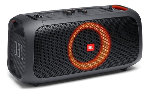 Alto-falante JBL PartyBox On-The-Go portátil com bluetooth black 100V/240V