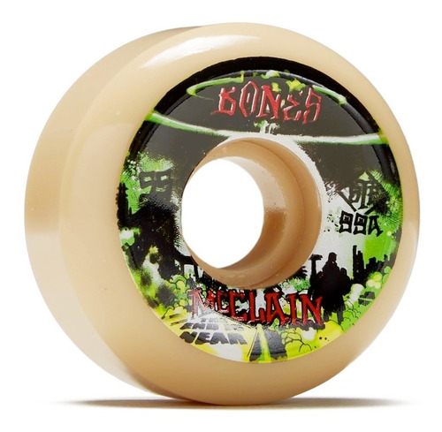 Bones Ruedas 55m Skate Mcclain Stf Tech V5 Shape | Laminates
