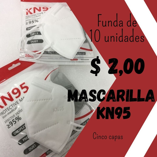 Mascarillas Kn95 5 Capas