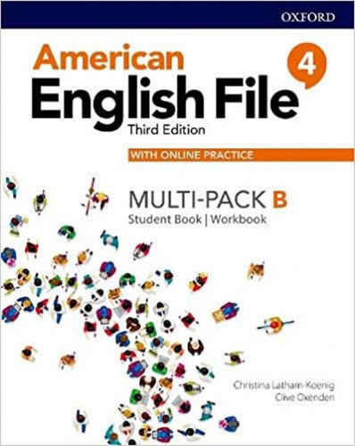 Livro American English File 4b Multipk Pk 3ed