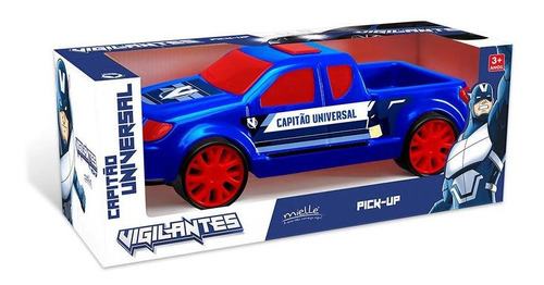 Imagem 2 de 5 de Carrinho Pickup Capitão Universal Brinquedos Menino Mielle