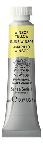 Acuarela Profesional Winsor & Newton 5ml - Color Amarillo Winsor