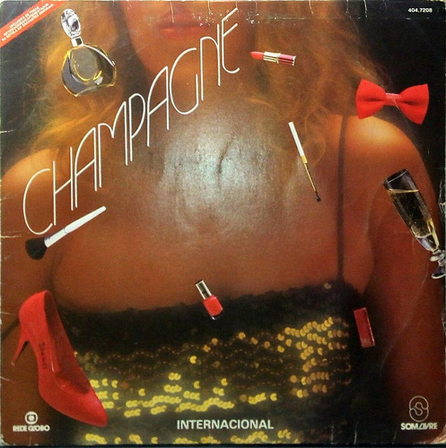 Champagne Lp Trilha Sonora Internacional Original Novela Sl