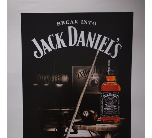 Poster Jack Danniels Etiqueta Negra 