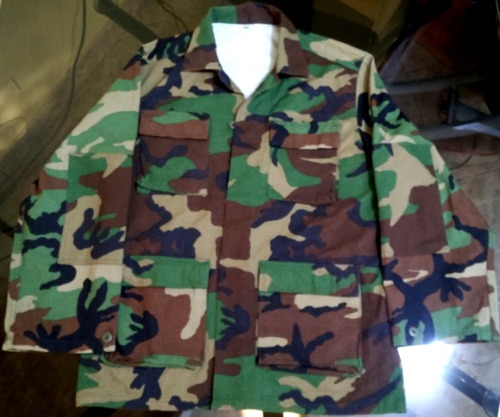 Uniforme Camuflado Airsoft Talla L Estado 8.5 De 10