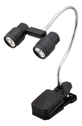 Barbacoa Luminaria Base Clip Portátil 6 Led Para