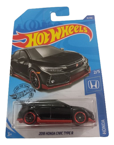 Auto 2018 Honda Civic Type R - Hot Wheels