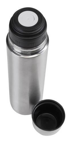 Garrafa Térmica Inox 1 Litro - Acompanha Capa