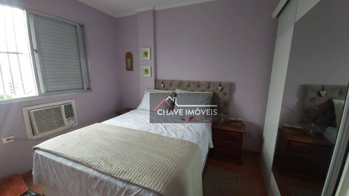 Imagem 12 de 19 de Apartamento Com 2 Dormitórios, 1 Suíte, Dependência Completa, À Venda, 111 M² Por R$ 497.000 - Embaré - Santos/sp - Ap2918