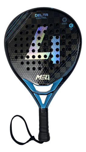 Pala De Pádel Meli4, Delta, De Control 18k, Forma Redonda.