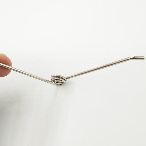4 Piezas De Tijeras De Acero Inoxidable Pequeño Resorte De T
