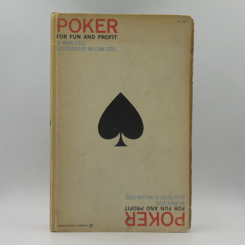 Libro Poker For Fun And Profit Irwin Steig