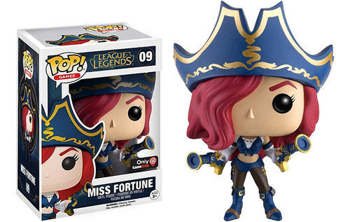 Funko Pop Miss Fortune League Of Legends + Protector