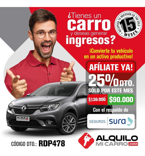 Imagen 5 de 12 de Haz Que Tu Carro Trabaje Para Ti Carsharing En Medellín