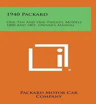Comprar Libro 1940 Packard - Packard Motor Car Company