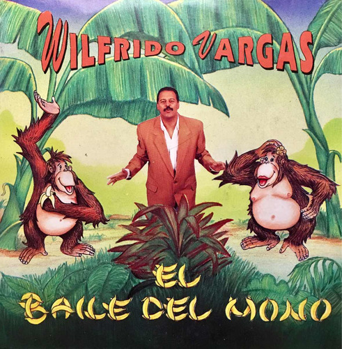 Cd Wilfrido Vargas El Baile Del Mono Promo Usado