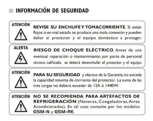 Protector De Voltaje Exceline Para Hornos Microondas 120v /