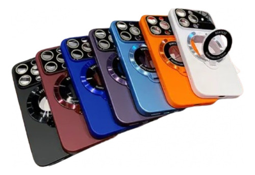 Funda Magsafe Con Soporte De Pc Mate Para iPhone 15 Pro