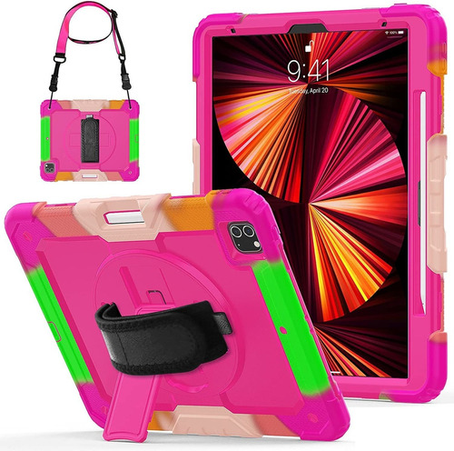 Funda Para iPad 12 9 Con Protector De Pantalla Para iPad