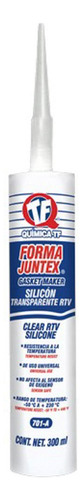 Silicon Automotriz Rtv Alta Temperatura Transparent Tf 701-a