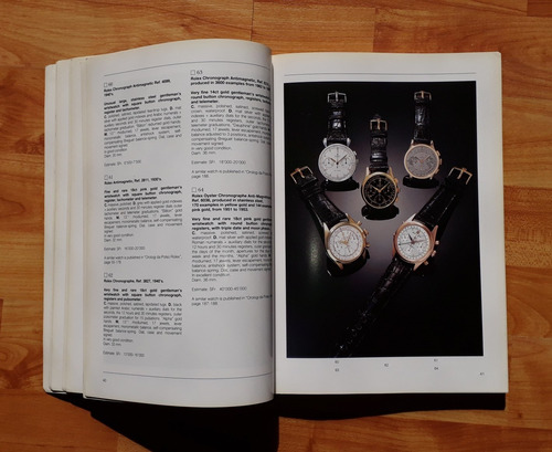 Antiquorum 1993 Distinguido Catálogo De Relojes Subasta (Usado)