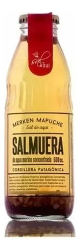 Salmuera Patagónica Sal De Aqui 500ml Merken Mapuche