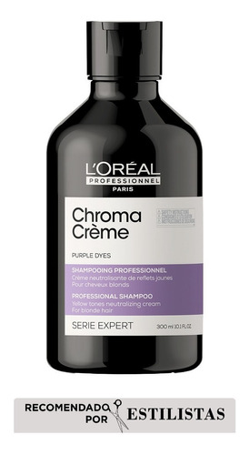 Shampoo Matizador Violeta Cabello Rubio o Platinado Chroma Crème 300 ml L'Oréal Professionnel