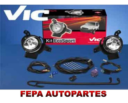 Kit Faros Auxiliares Antiniebla Ford Ecosport 08/12 Freestyl