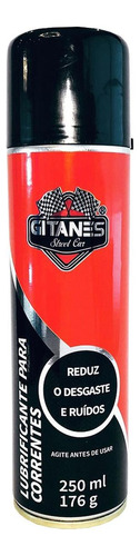 Lubrificante Para Corrente Gitanes Spray 250ml 1041 - Kit C/